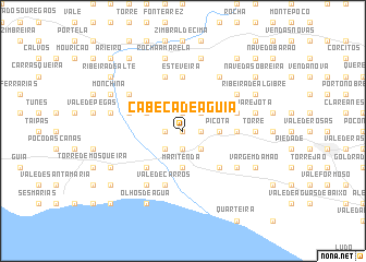 map of Cabeça de Águia