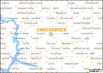 map of Cabeça do Poço