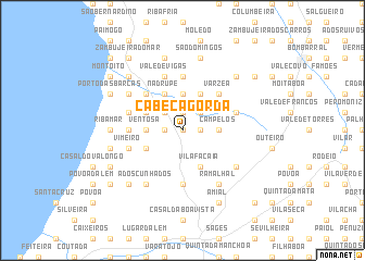 map of Cabeça Gorda