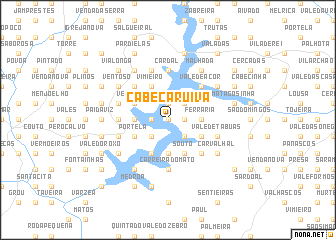 map of Cabeça Ruiva