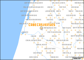 map of Cabeças Verdes