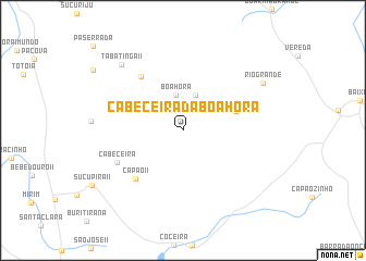 map of Cabeceira da Boa Hora