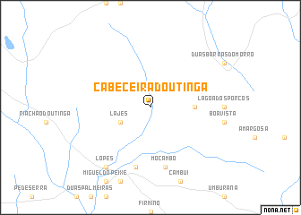 map of Cabeceira do Utinga