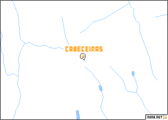 map of Cabeceiras