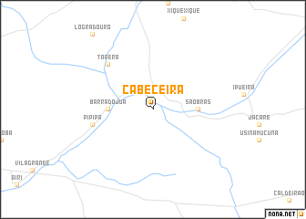 map of Cabeceira