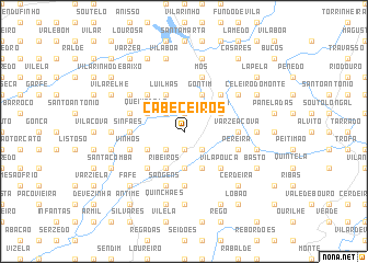 map of Cabeceiros