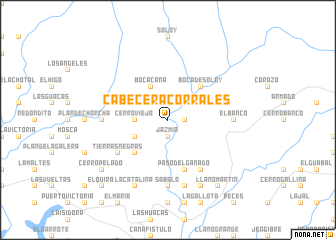 map of Cabecera Corrales