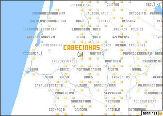 map of Cabecinhas