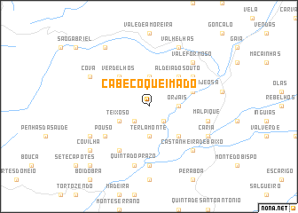 map of Cabeço Queimado