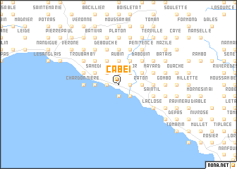 map of Cabei