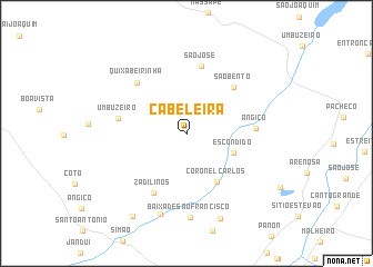 map of Cabeleira