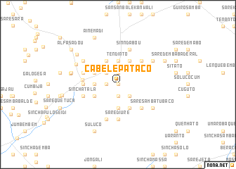 map of Cabelé Patacò