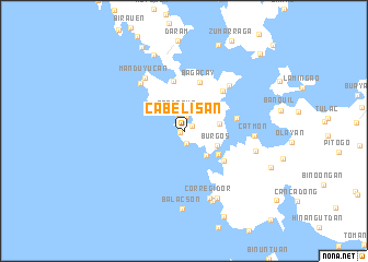 map of Cabelisan