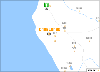 map of Cabelombo