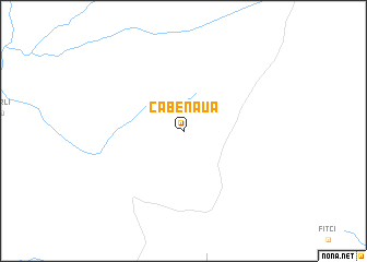 map of Cabenaua