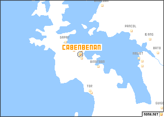 map of Cabenbenan