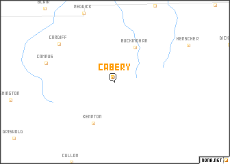 map of Cabery