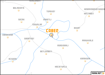 map of Caber