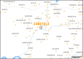 map of Cabetele