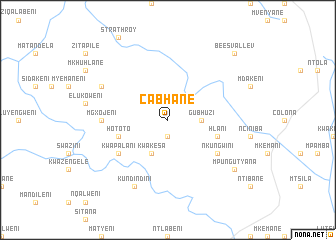 map of Cabhane