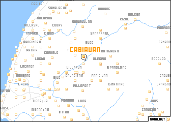 map of Cabiauan