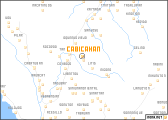 map of Cabicahan