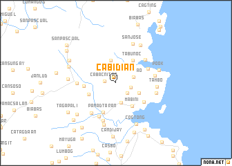 map of Cabidian