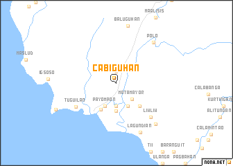 map of Cabiguhan