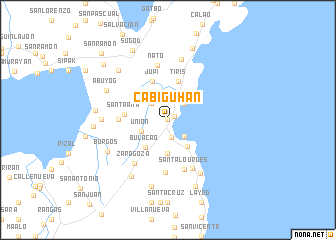 map of Cabiguhan