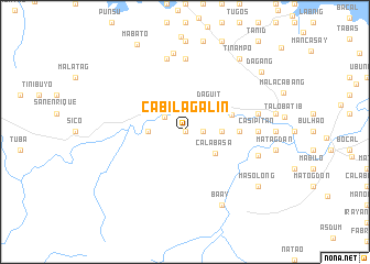 map of Cabilagalin