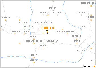 map of Cabila