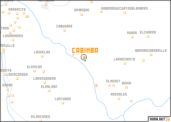 map of Cabimba