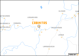 map of Cabimitas