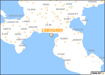 map of Cabingaan