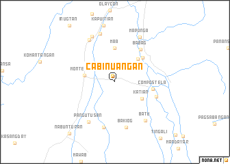 map of Cabinuangan