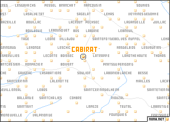 map of Cabirat