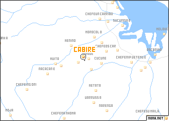 map of Cabire