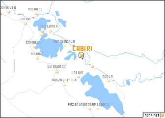 map of Cabiri