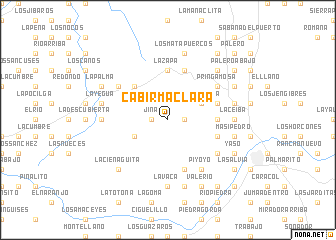 map of Cabirma Clara