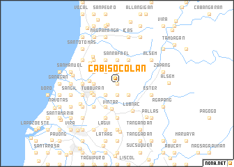 map of Cabisocolan