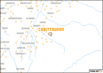map of Cabittauran