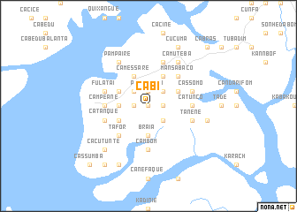 map of Cabi