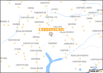 map of Cabo Apacari