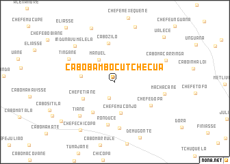 map of Cabo Bambo-Cutchécua