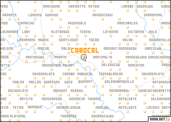 map of Cabocal