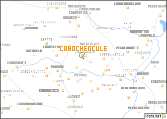 map of Cabo Cheocule