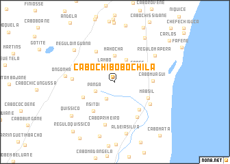 map of Cabo Chibobochila