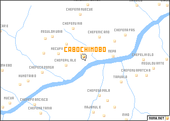 map of Cabo Chimobo