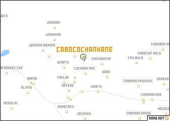 map of Cabo Cochanhane