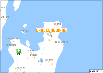 map of Cabo Conguiane